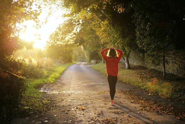 Regular physical activity like walking can help maintain good mental health