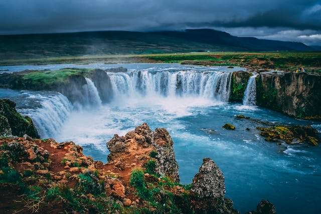 Waterfall in Iceland