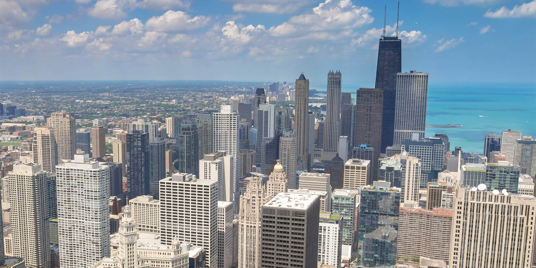 Aerial View of Chicago